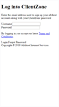 Mobile Screenshot of clientzone.afrihost.com